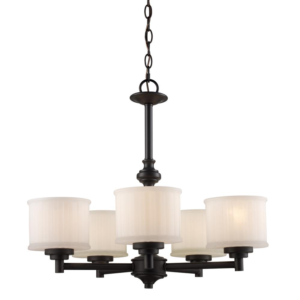 Bel Air Lighting Cahill 5 Light Rubbed Oil Bronze Chandelier 70728 Bel Air Lighting Cahill 5 Light Rubbed Oil Bronze Chandelier