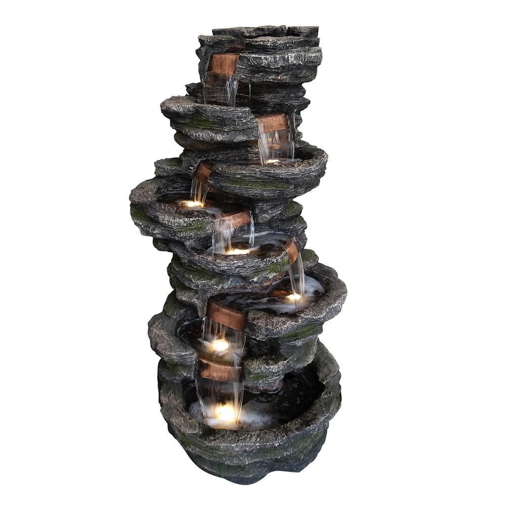 Alpine Corporation Multiple Tiered FountainWIN1146 The Home Depot
