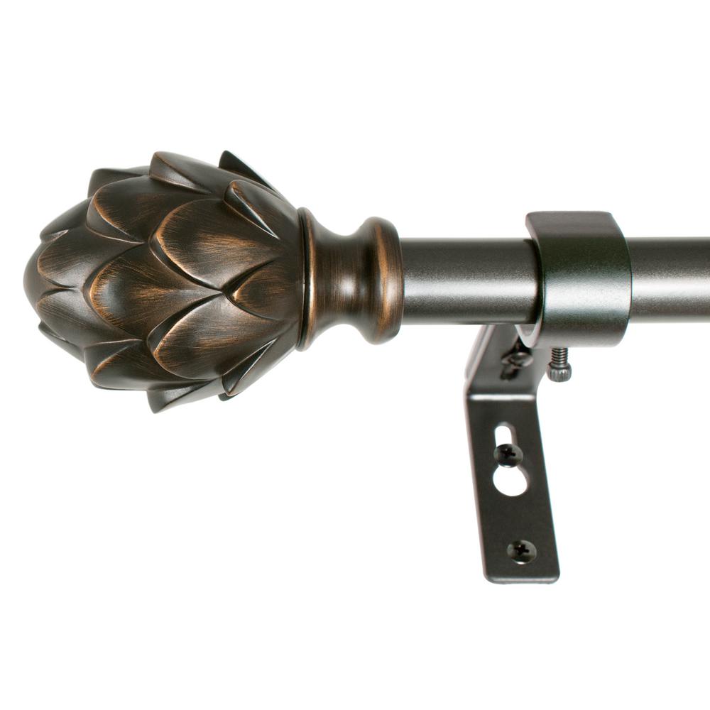 Decopolitan Rustic Artichoke 18 In 36 In Telescoping 3 4 In