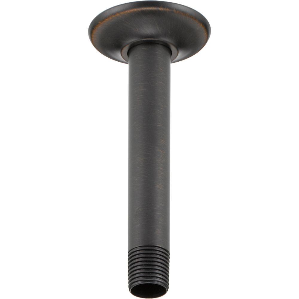 Delta Classic Ceiling Mount Shower Arm In Venetian Bronze Rp61058rb Delta Classic Ceiling Mount Shower Arm In Venetian Bronze