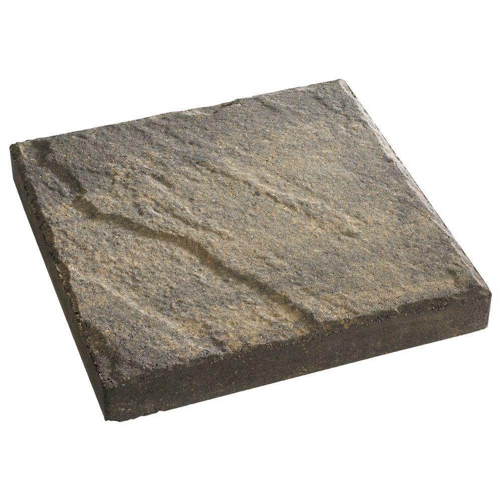 12 In X 12 In X 1 5 In Pewter Square Concrete Step Stone 71200