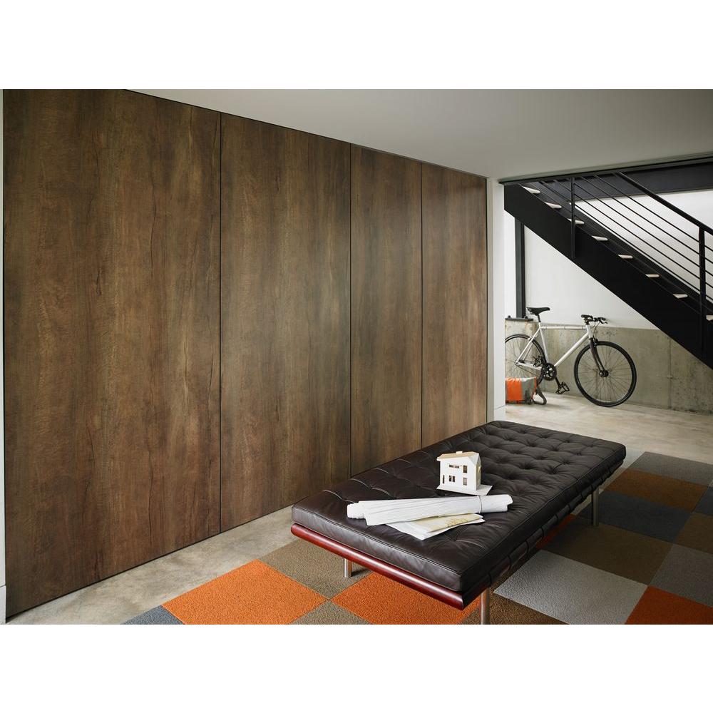 Formica 5 In X 7 In Laminate Countertop Sample In Oxidized