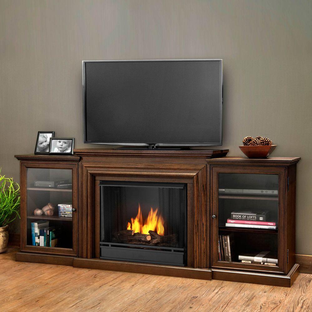 Real Flame Frederick Entertainment 72 in. Media Console ...