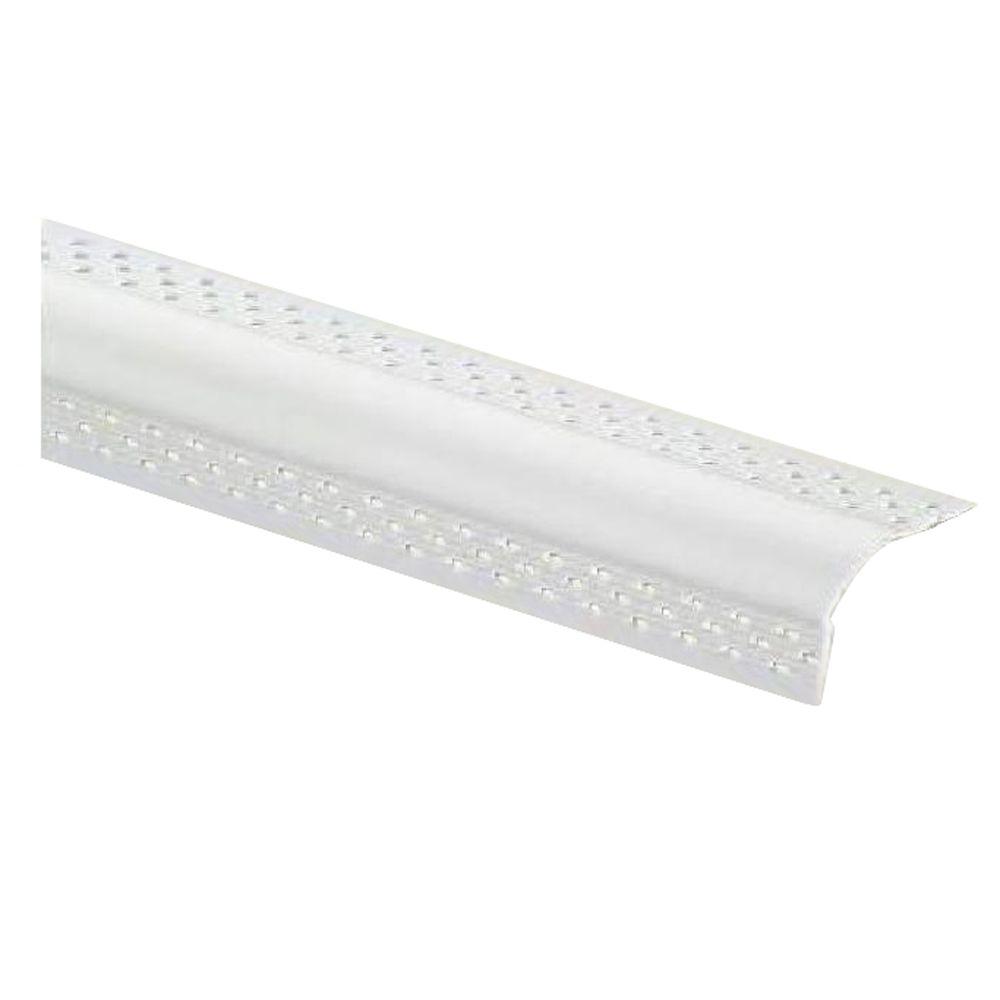 120 in. Plastic InsideCorner Bullnose Corner Bead731602 The Home Depot