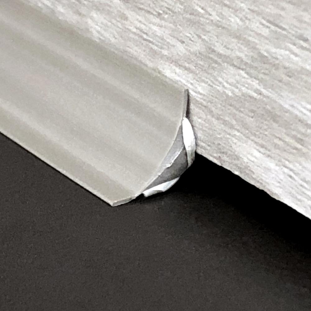 wide X 10 ft long 2 Pack InstaTrim IT05INWHT InstaTrim-1//2 inch Flexible Ceilings Self-adhesive 1//2 in Caulk and Trim Strips for Floors White Countertops and More and More