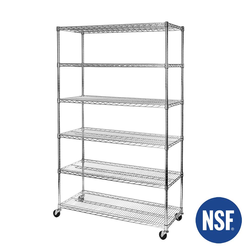 storage racks on wheels