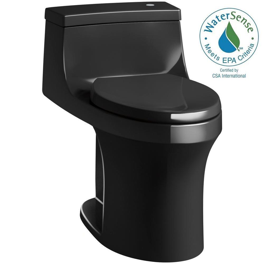 KOHLER San Souci Touchless Comfort Height 1Piece 1.28 GPF Single Flush