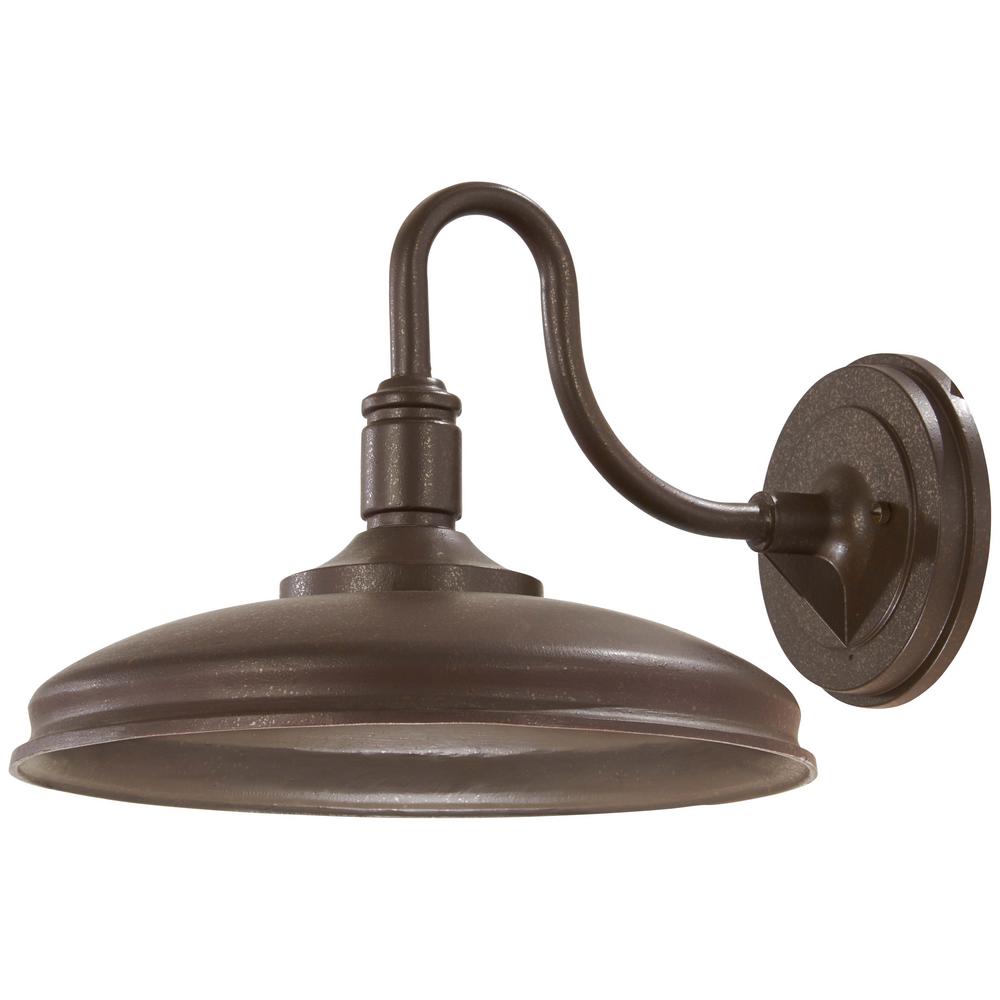 Minka Lavery Harbison 1 Light Textured Bronze Outdoor Integrated