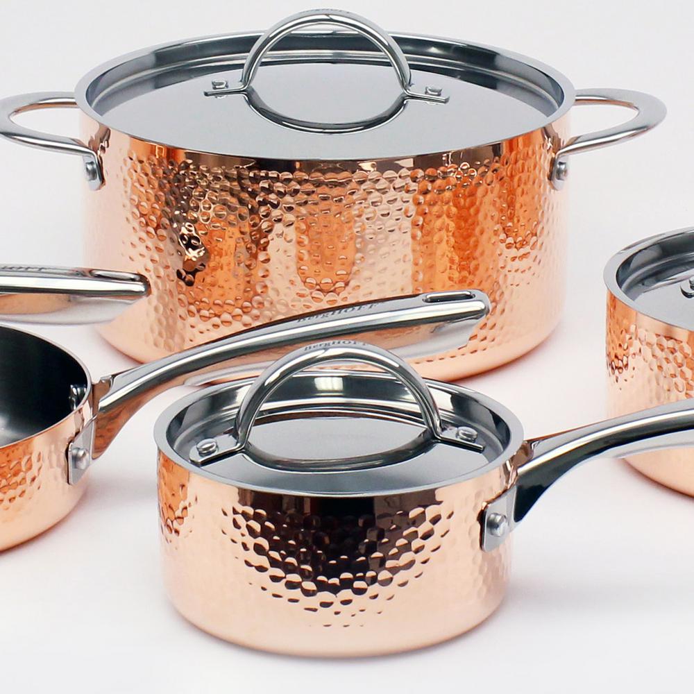 copper pots and pans