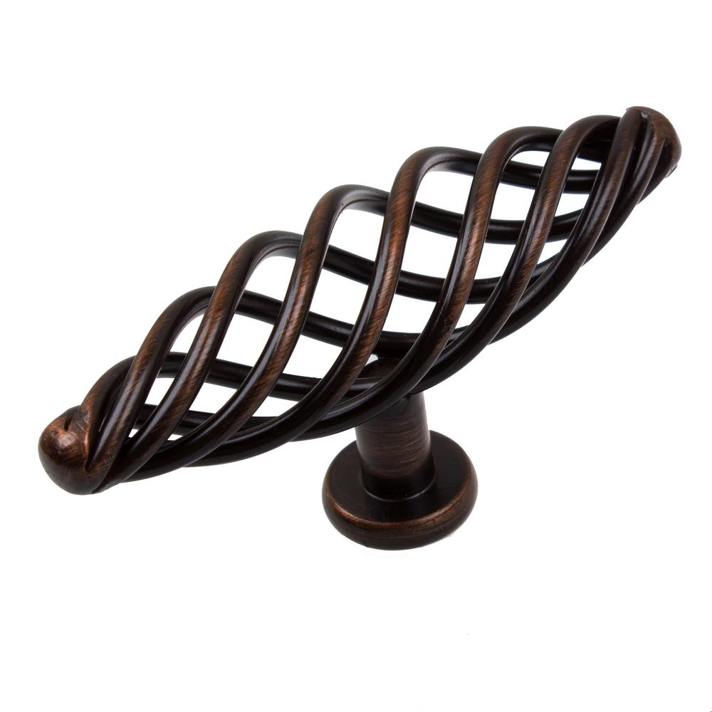 Gliderite 3 7 8 In Dia Oil Rubbed Bronze Oversized Oval Twisted