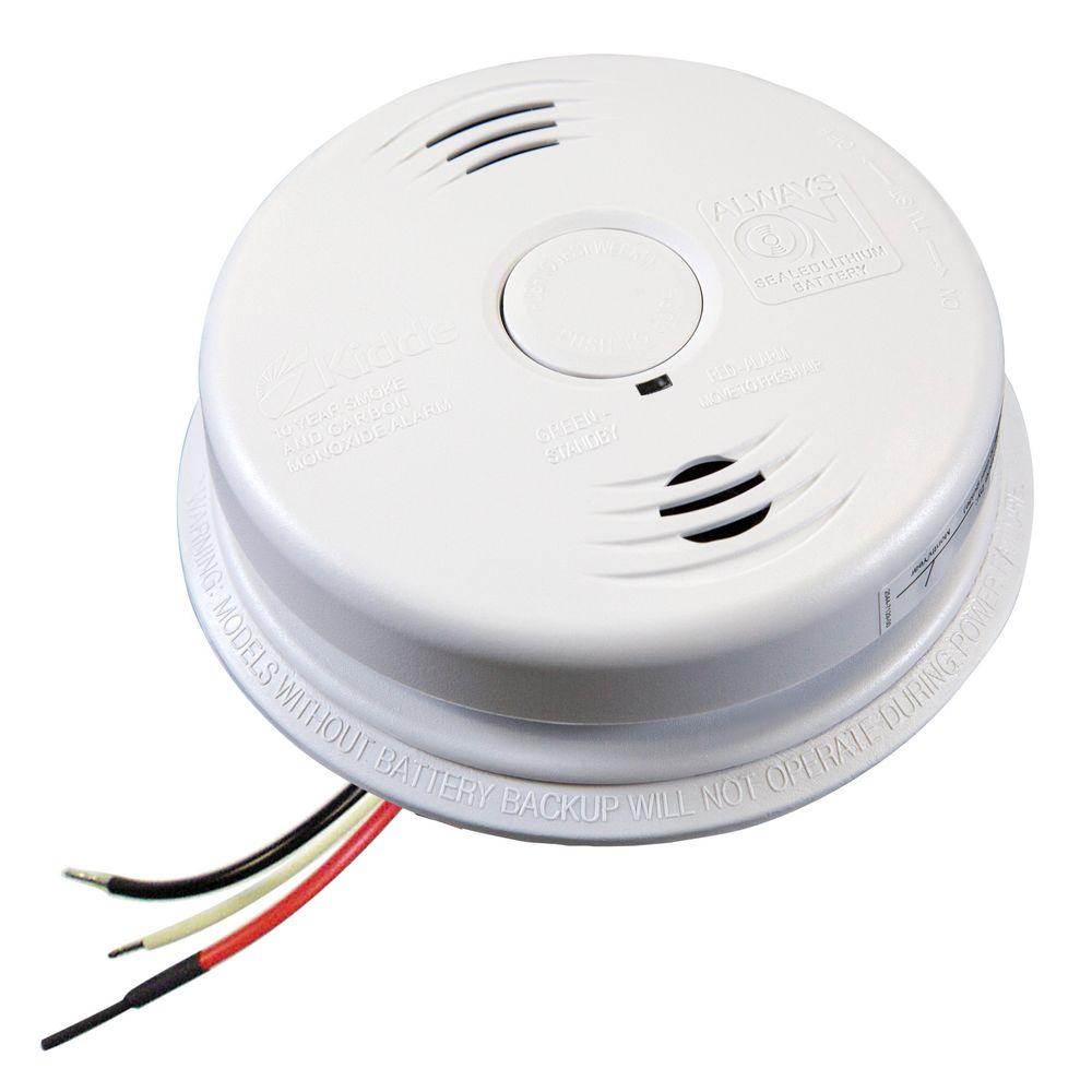 Kidde Worry Free Hardwired 120-Volt Interconnected Combination Smoke and Carbon... by Kidde