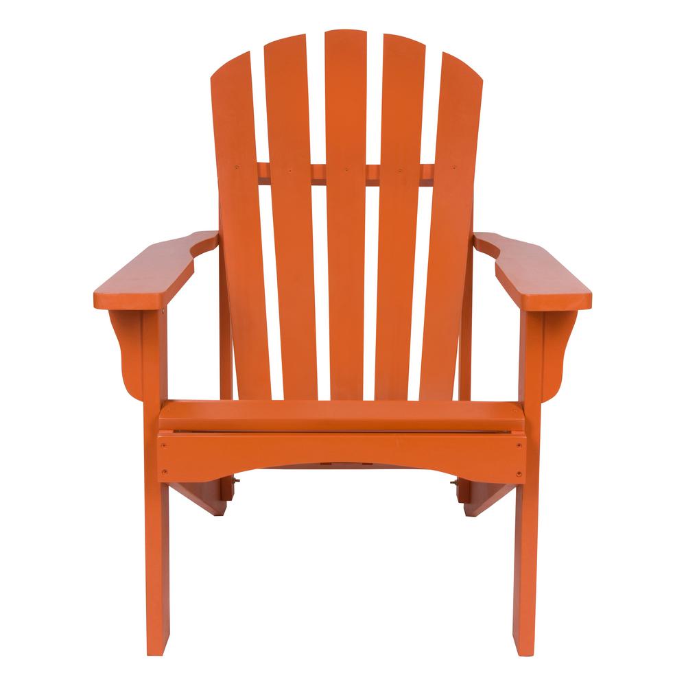 Orange Adirondack Chairs Patio Chairs The Home Depot