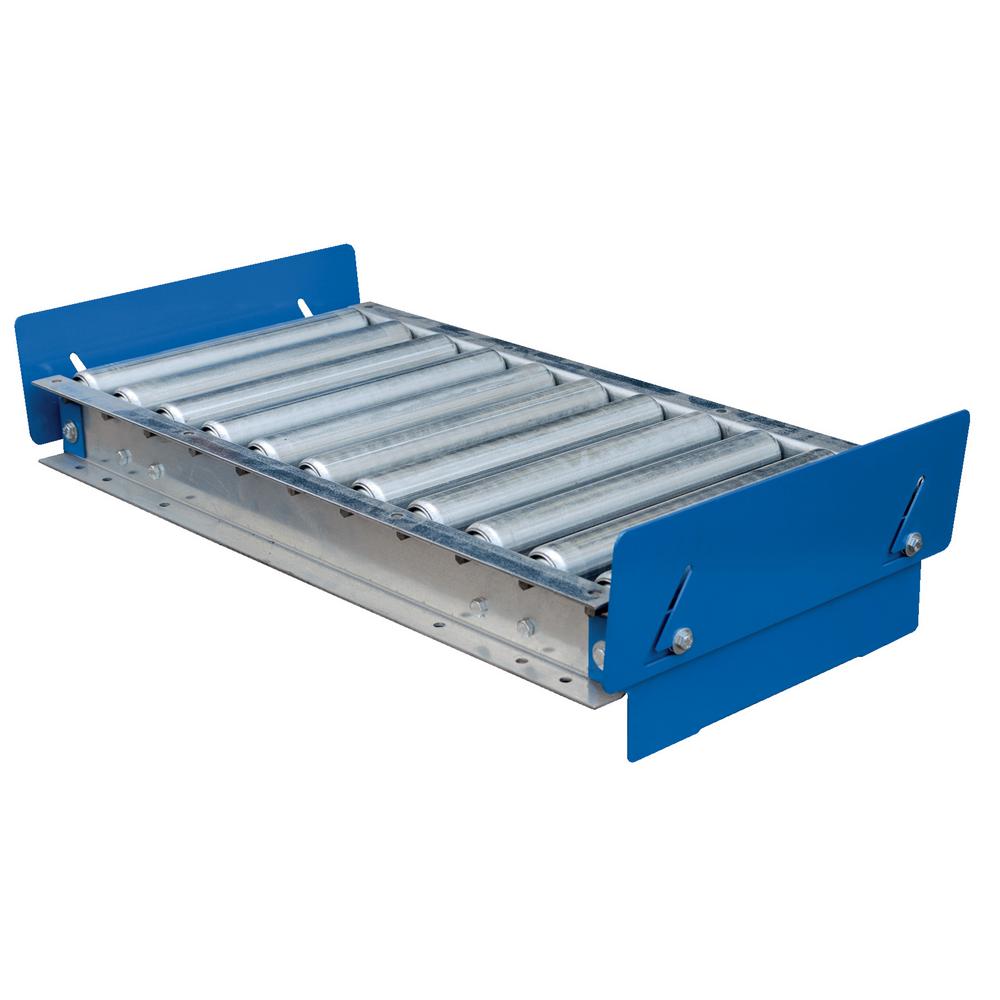 Vestil 18 in. x 32 in. Conveyor with Retractable StopsCONV1832 The
