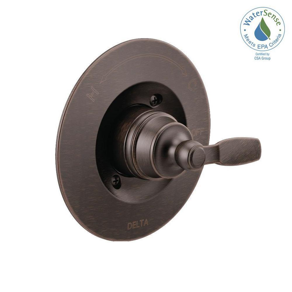 Delta Woodhurst 1Handle Wall Mount Valve Trim Kit in Bronze