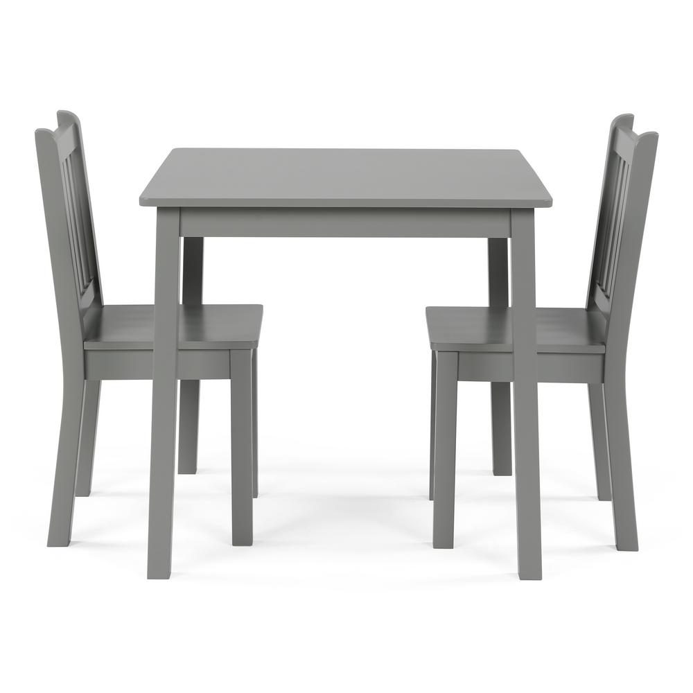 kids table and chairs grey