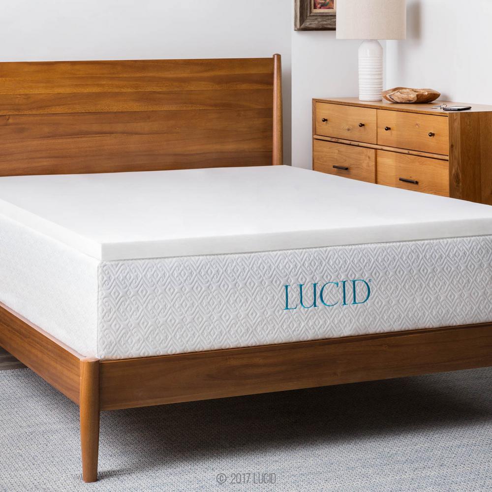 UPC 848971012949 product image for 2 in. Foam Mattress Topper - Full | upcitemdb.com