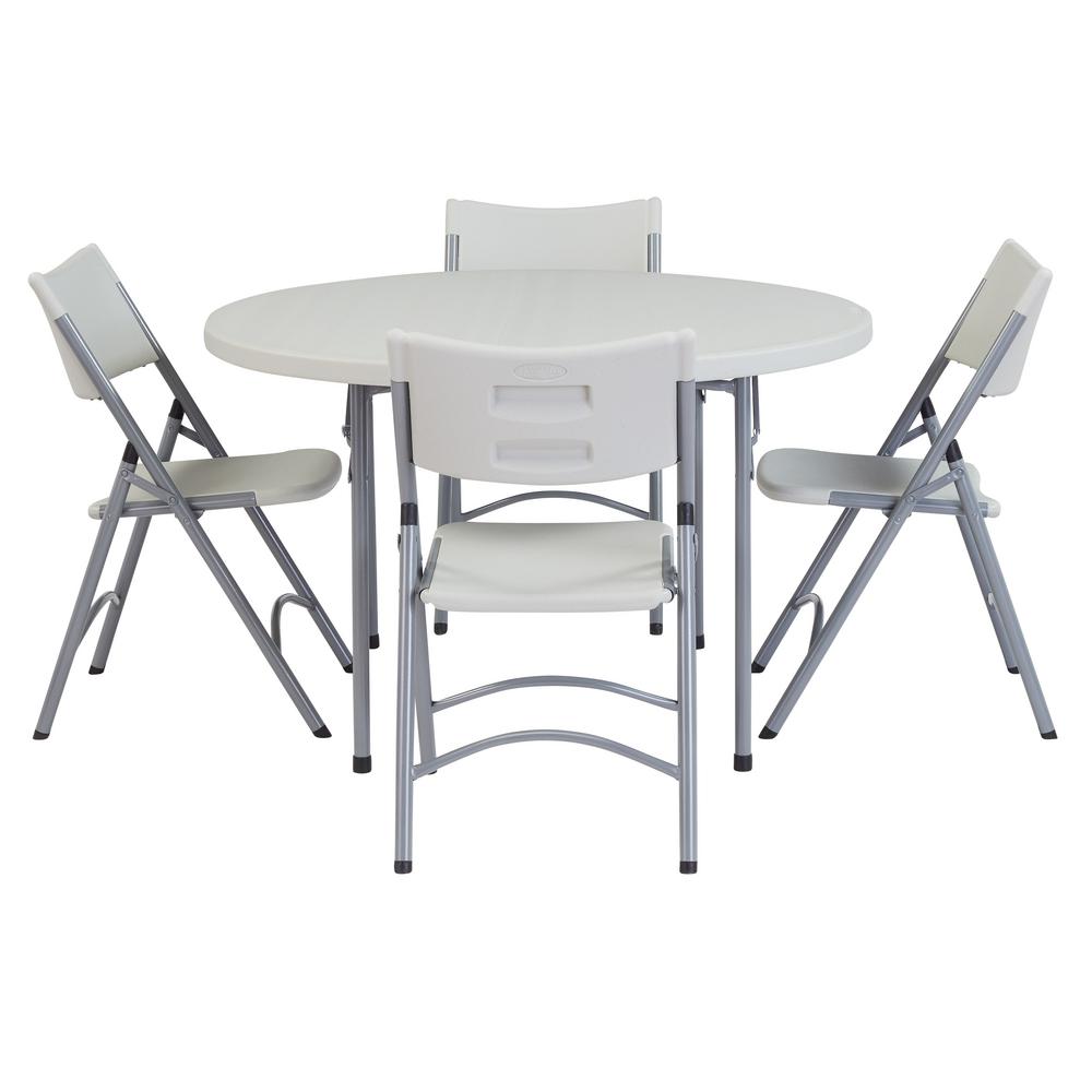 round card table and chairs