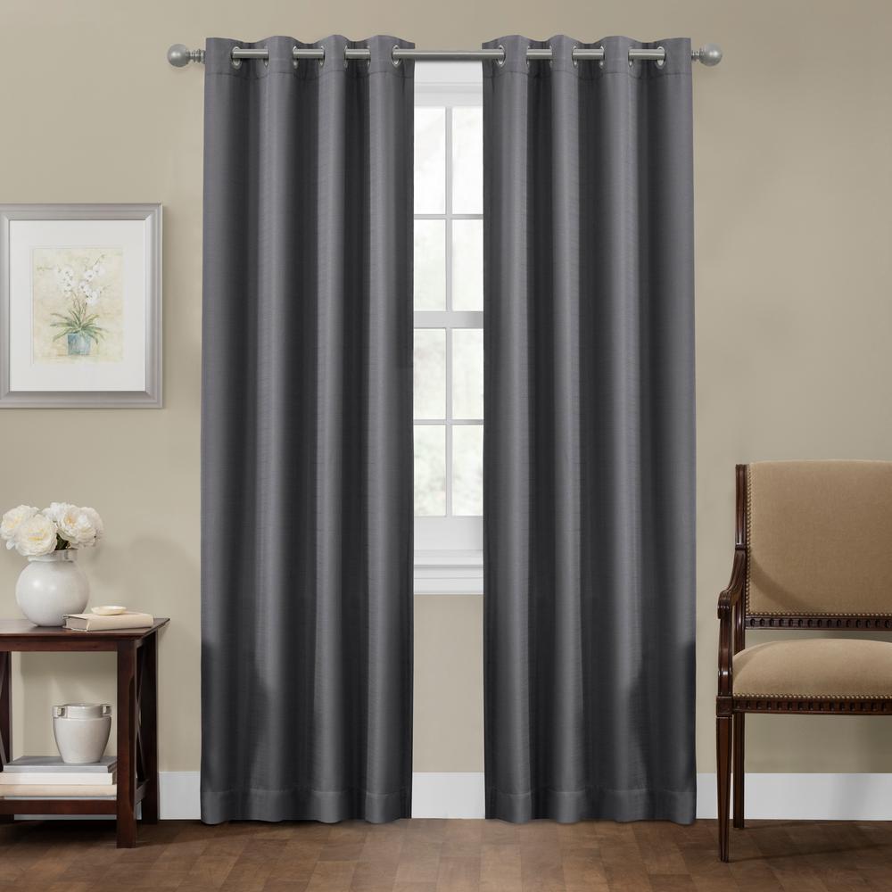 Zenna Home Sheridan 50 in. x 84 in. 100% Blackout Smart Curtain Window