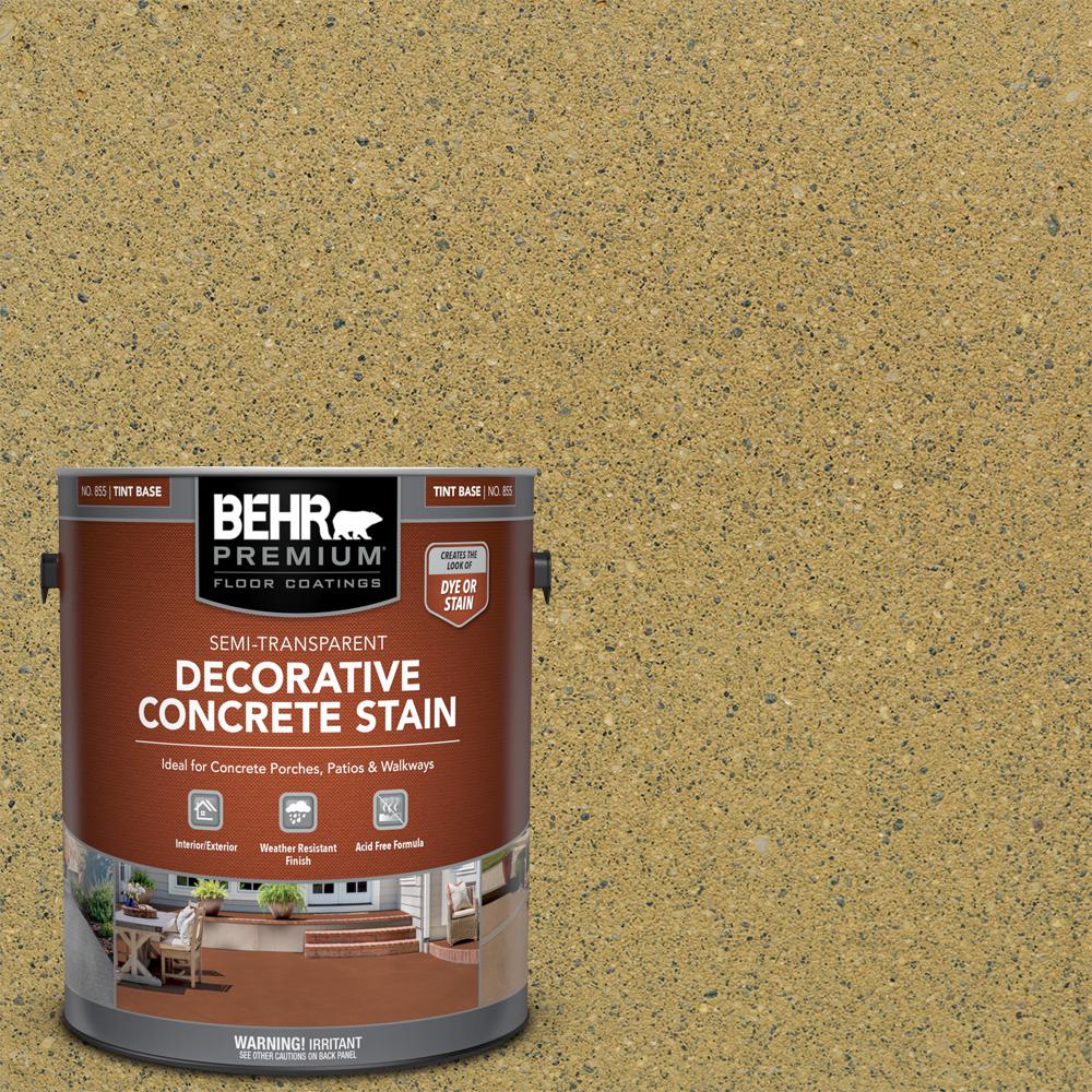 BEHR PREMIUM 1 gal. DCS812 Desert Gold SemiTransparent