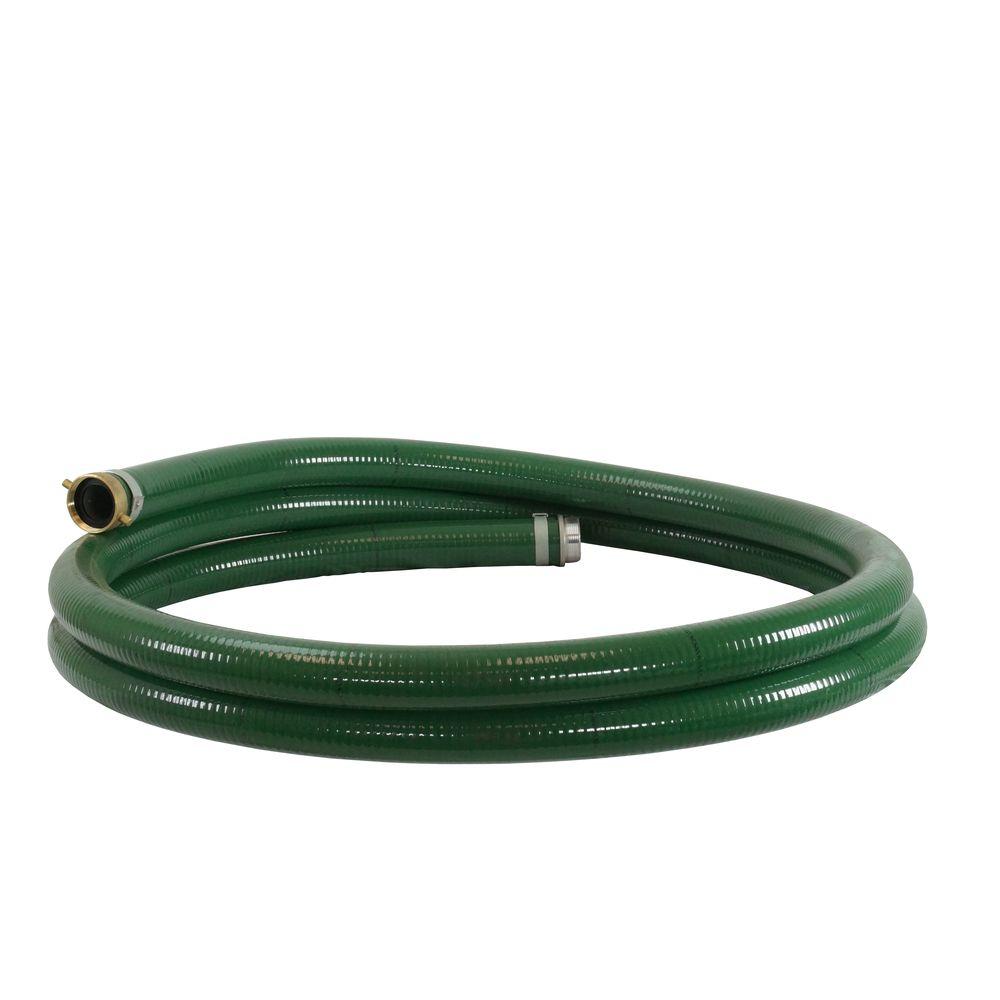 DUROMAX 2 in. x 20 ft. Water Pump Suction Hose-XPH0220S - The Home Depot