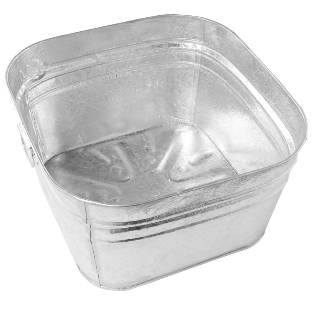 Behrens 15 5 Gal Hot Dipped Square Tub 62x The Home Depot