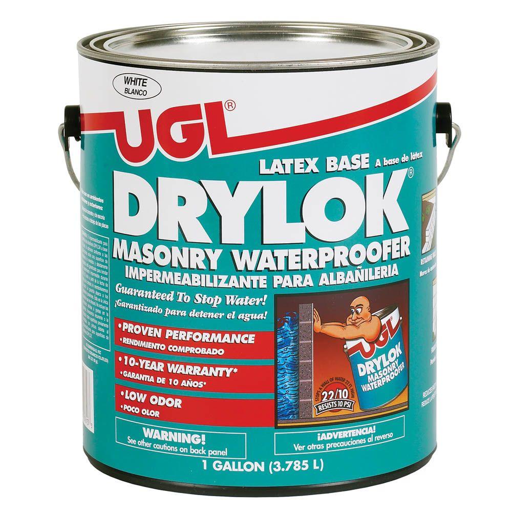 DRYLOK 1 Gal White Masonry Waterproofer 27513 The Home Depot