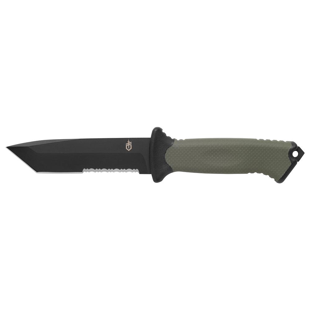 Gerber 4.8 in. Prodigy, Tanto, Serrated Edge, Camo Nylon Sheath31