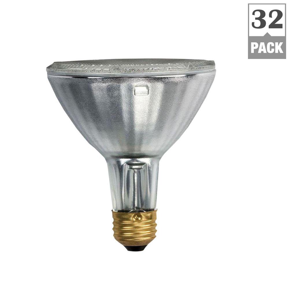 Best Rated E26 Philips Reflector Halogen Bulbs Light 75 Watt Equivalent Par30l Halogen Dimmable Indoor Outdoor Flood Light Bulb 32