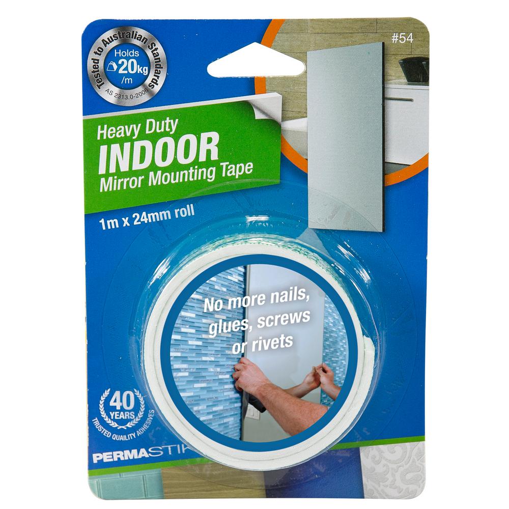 Permastik Heavy Duty Indoor Mirror Mounting Tape by Permastik