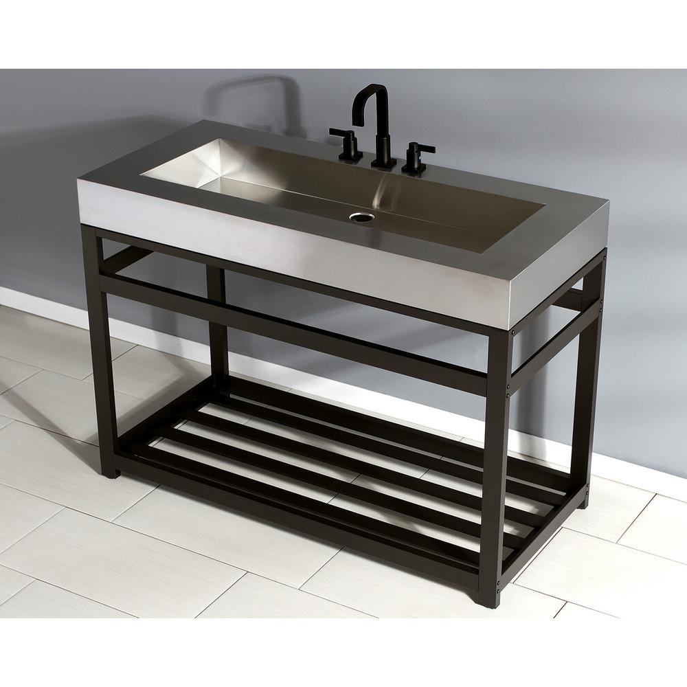 Kingston Br 49 In W Bath Vanity Oil Rubbed Bronze With Kingston Br 49 In W Bath Vanity Oil Rubbed Bronze With