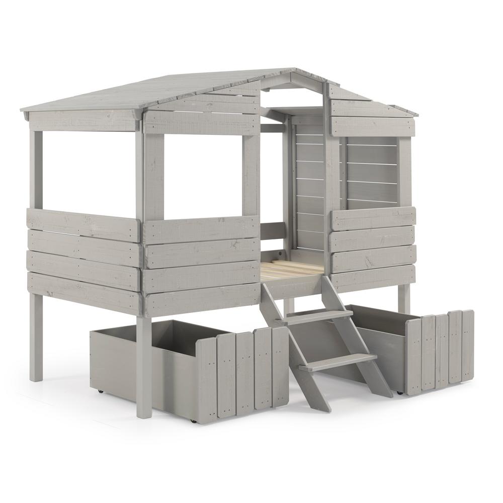 donco twin treehouse loft bed
