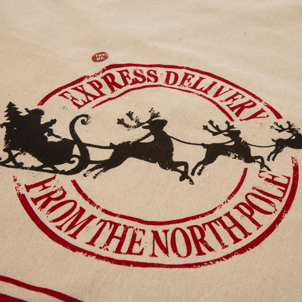 christmas burlap sacks