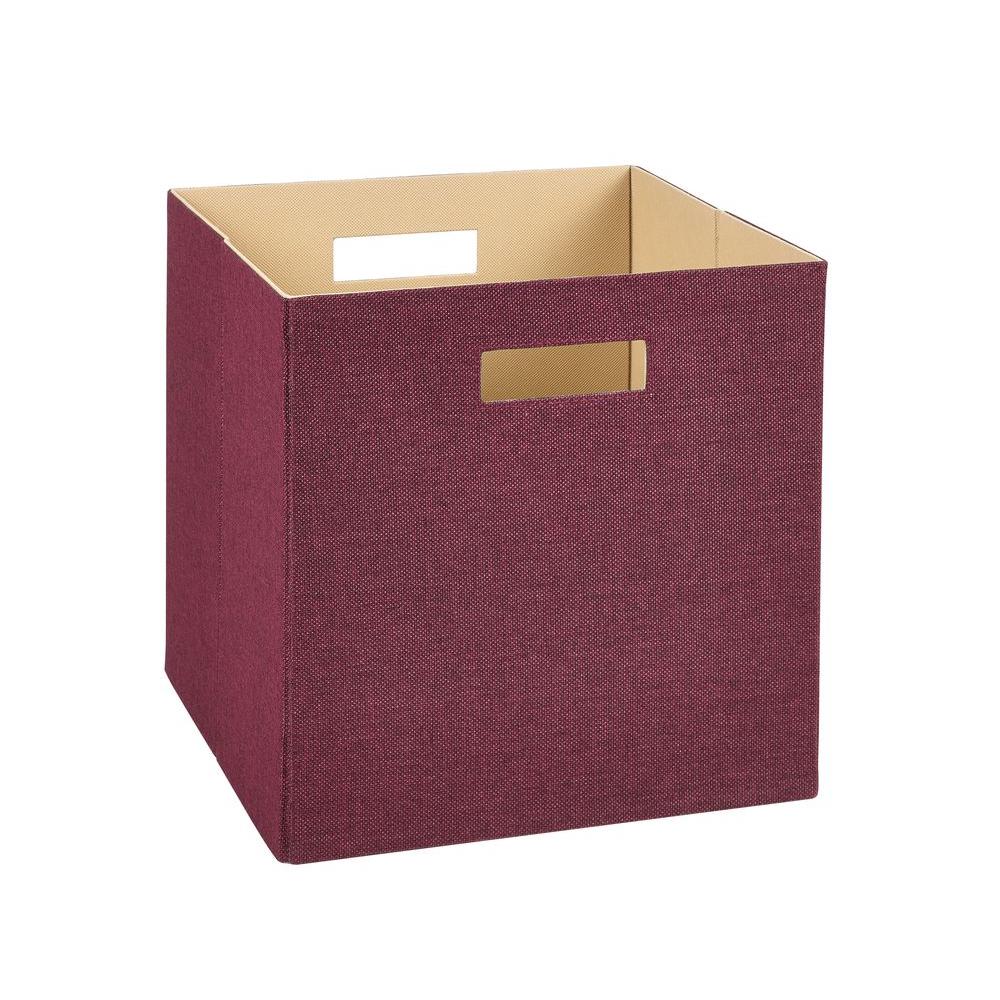 small canvas storage cubes