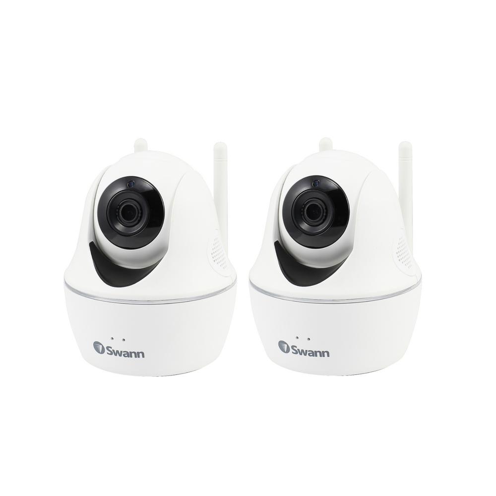 swann smart security 1080p battery cameras 2 pack