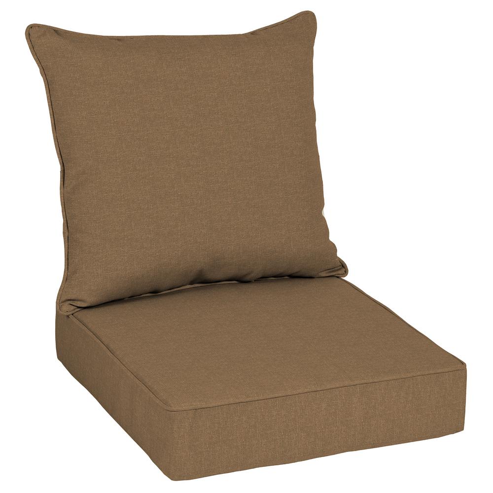Sunbrella Cast Teak Outdoor Chair Cushions 24 X Sunbrella Cast Teak Deep Seating Outdoor Lounge Chair Cushion