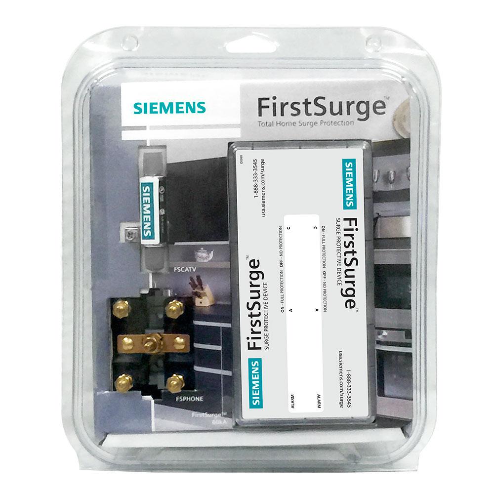 Siemens FirstSurge Power 140kA Whole House Power, Cable, and Telephone