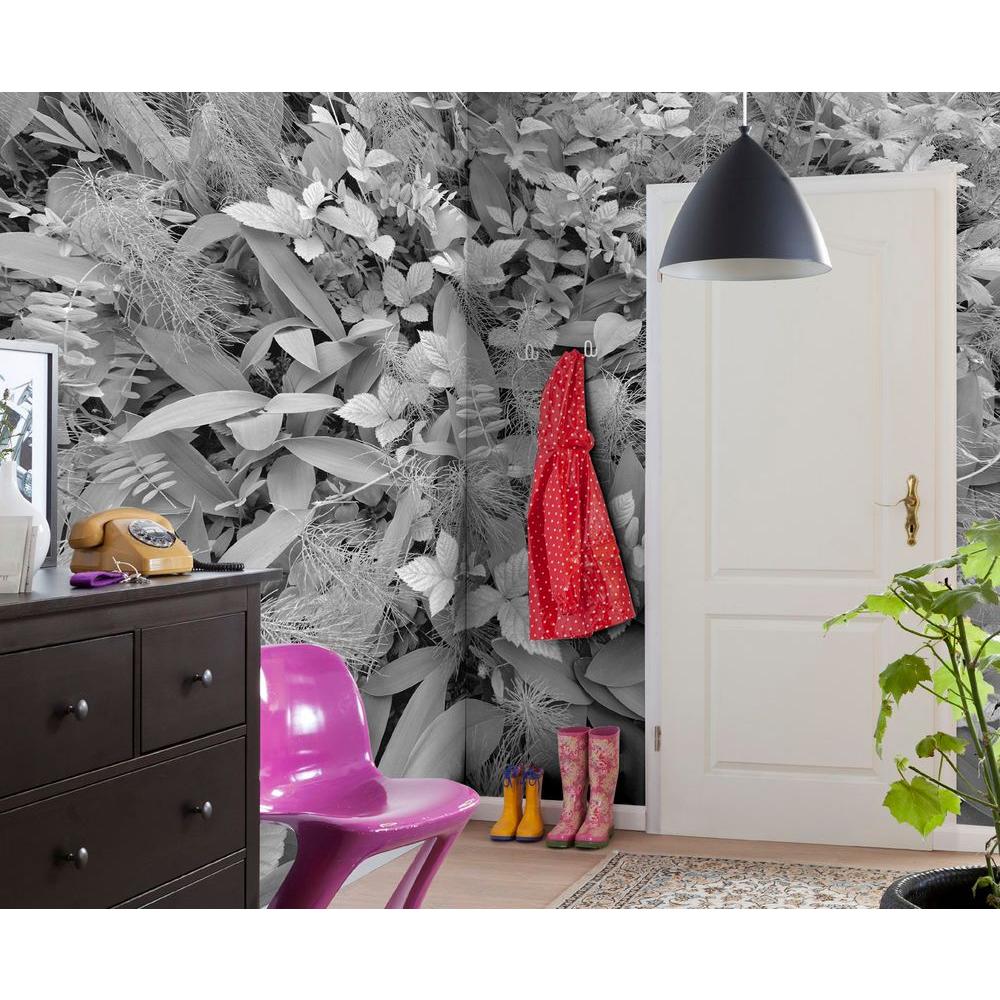 Komar 100 in. x 145 in. Forest Floor Wall Mural8914 The Home Depot