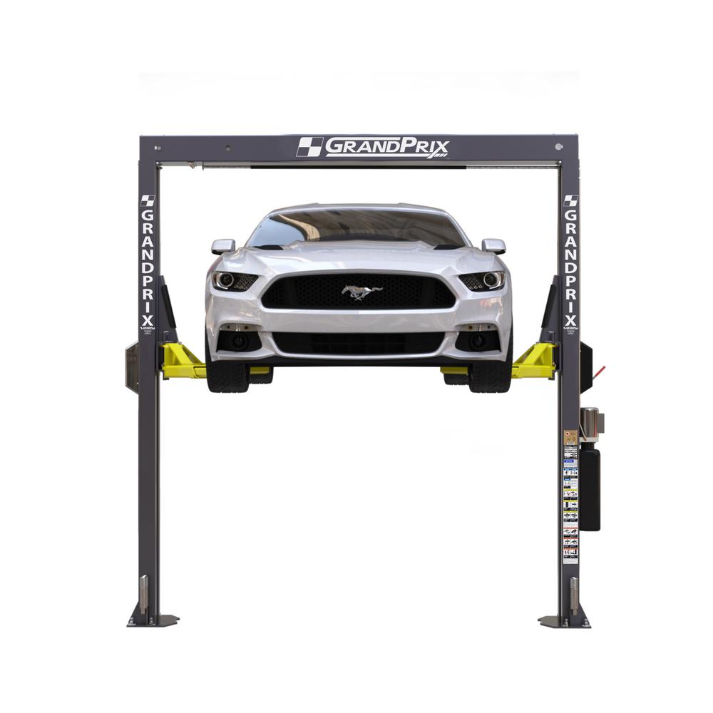 Grandprix Series 2 Post Lift 7000 Lbs Capacity 118 5 In Overall Height