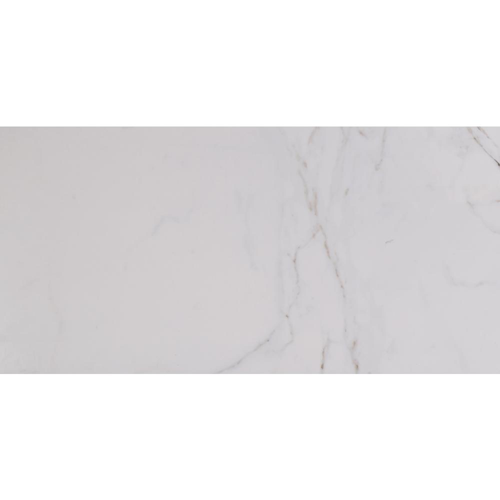 Msi Carrara 12 In X 24 Glazed Polished Porcelain Floor And Glazed Polished Porcelain Floor And Wall Tile