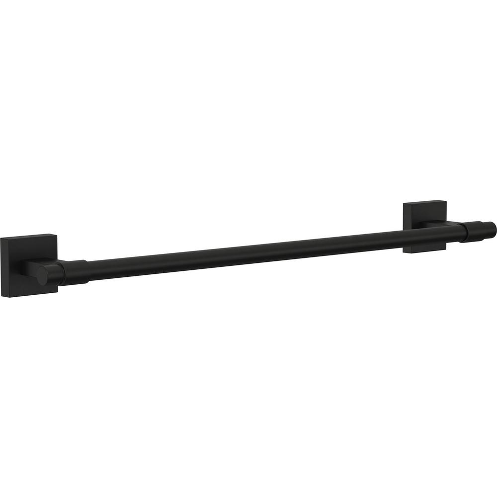 Franklin Brass Maxted 18 in. Towel Bar in Matte Black