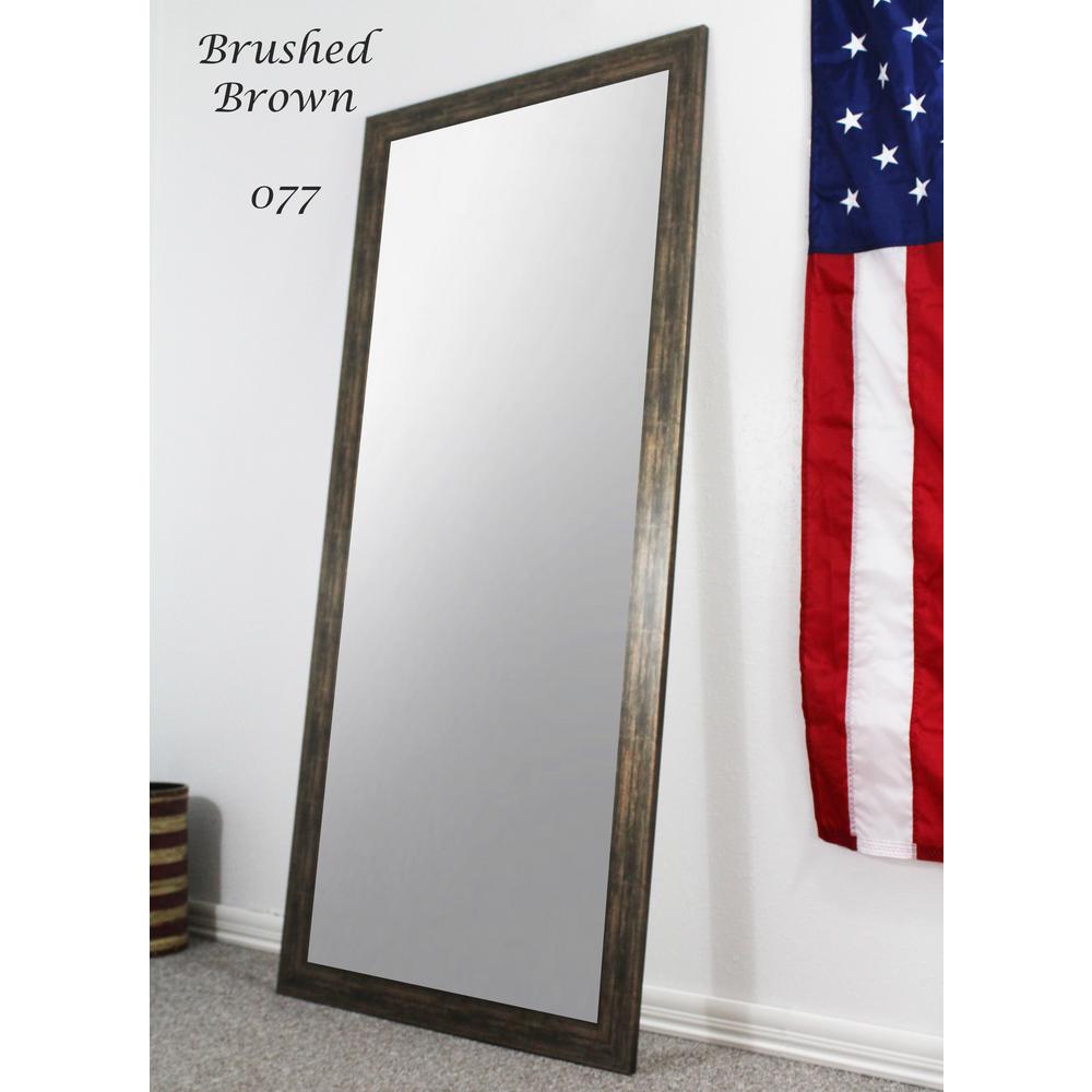 70 5 In X 31 Brushed Brown Full And Floor Length Vanity Brushed Brown Full And Floor Length Vanity Mirror