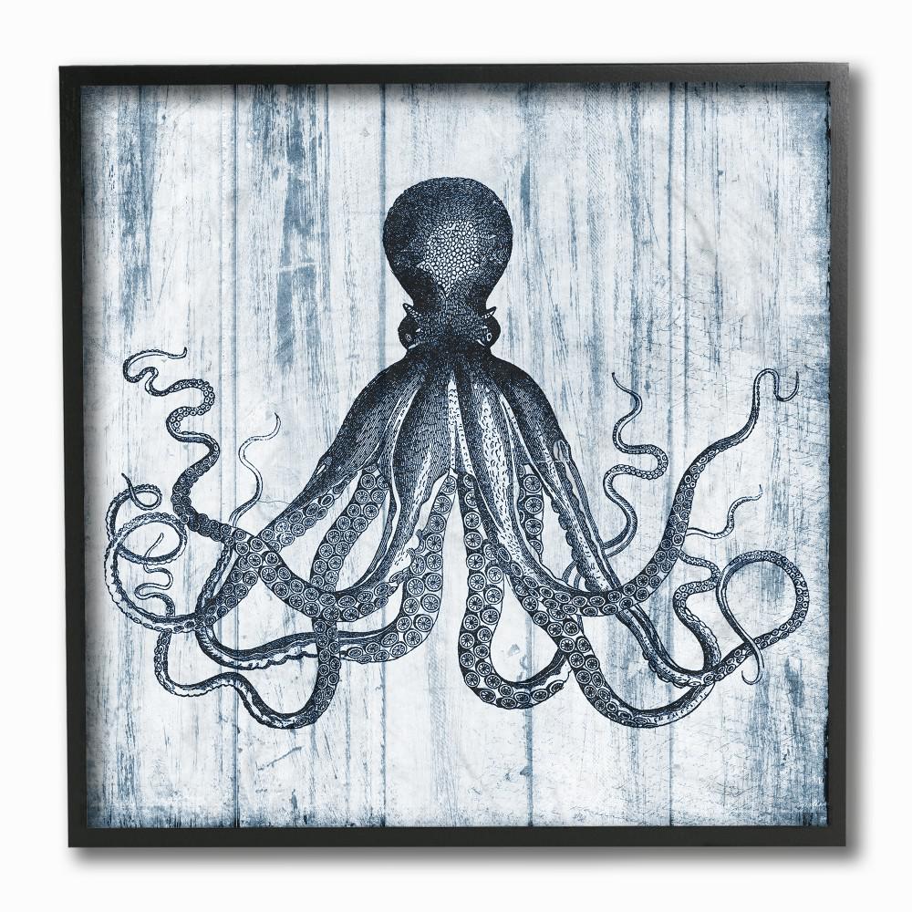 Rustic Beach House Art Safe For Outdoor Use Lake House Decor 17 5 X 22 Octopus Wall Art On Reclaimed Pallet Wood Paintings Artwork