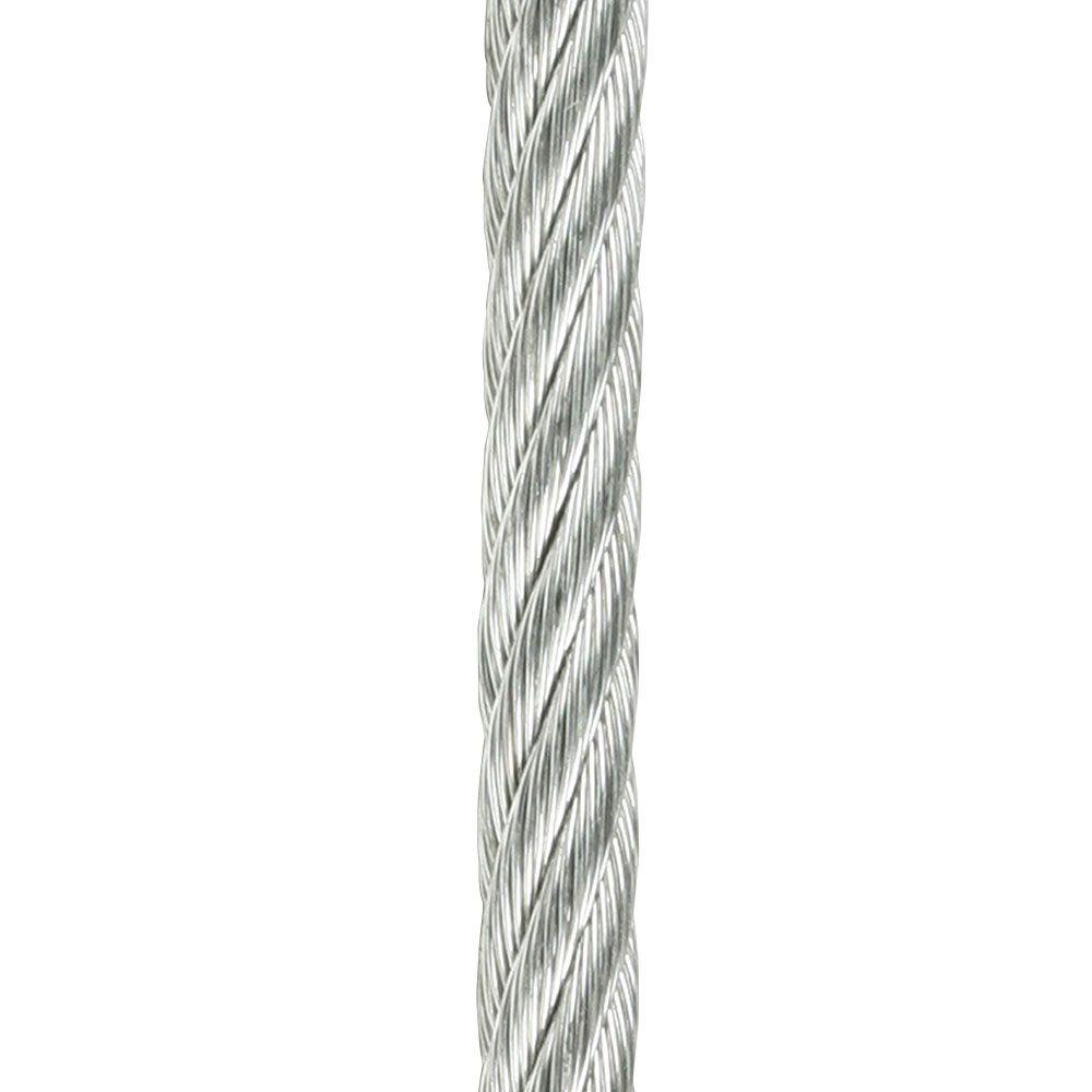 Crown Bolt 1/8 in. x 1 ft. Galvanized Steel Uncoated Wire Rope11916