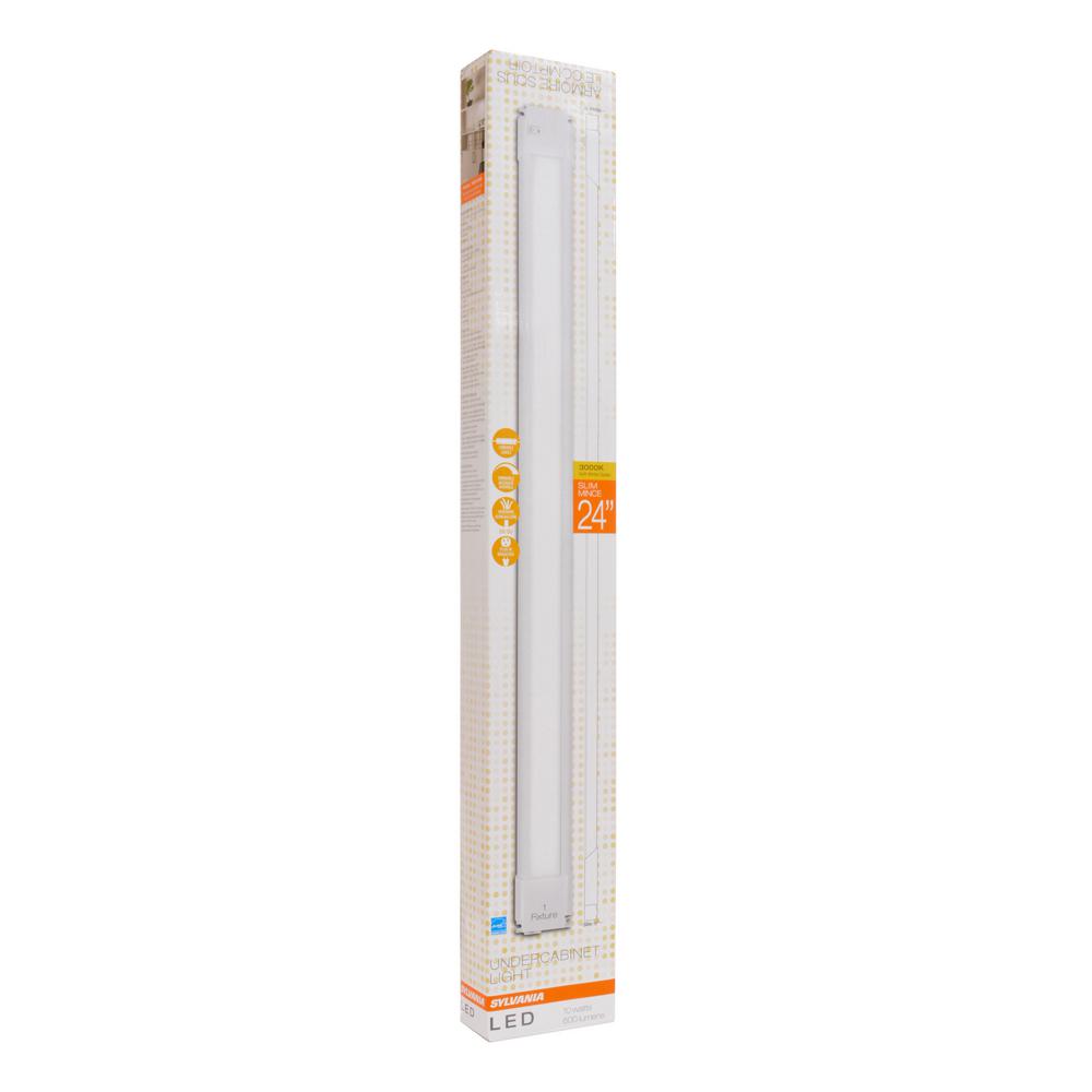 Sylvania 24 In Led White Under Cabinet Light 74344 The Home Depot Sylvania 24 In Led White Under Cabinet Light 74344 The Home Depot