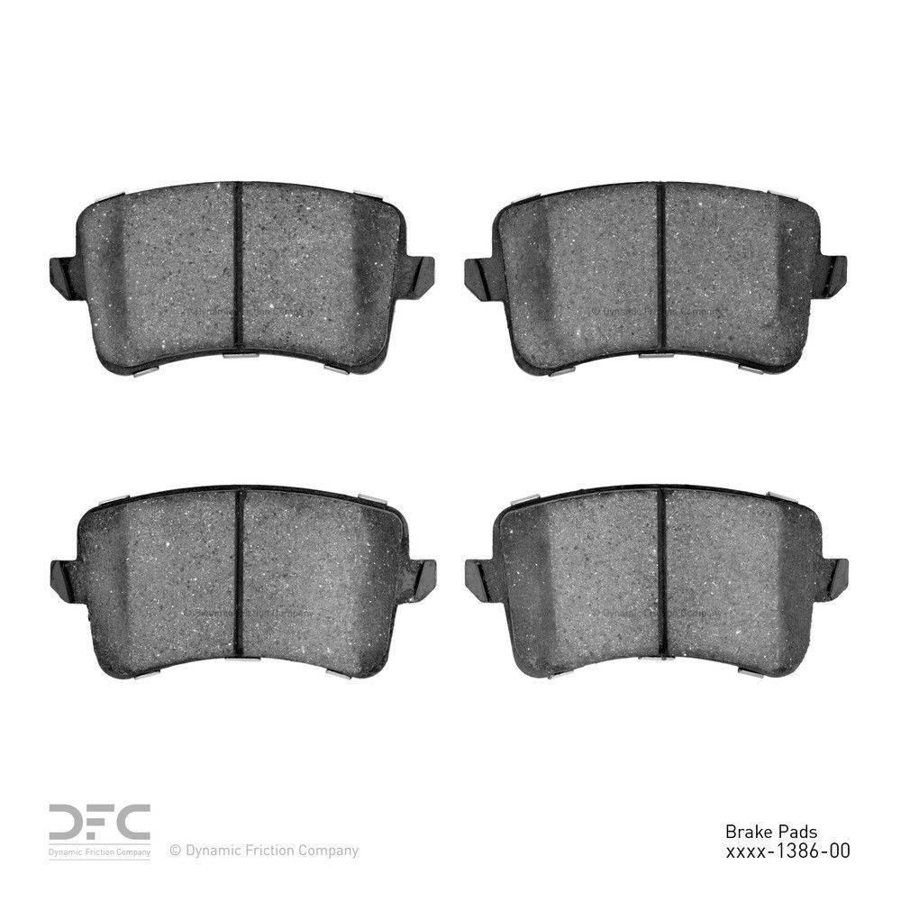 DYNAMIC FRICTION COMPANY DFC 5000 Euro Ceramic Brake Pads1600138600