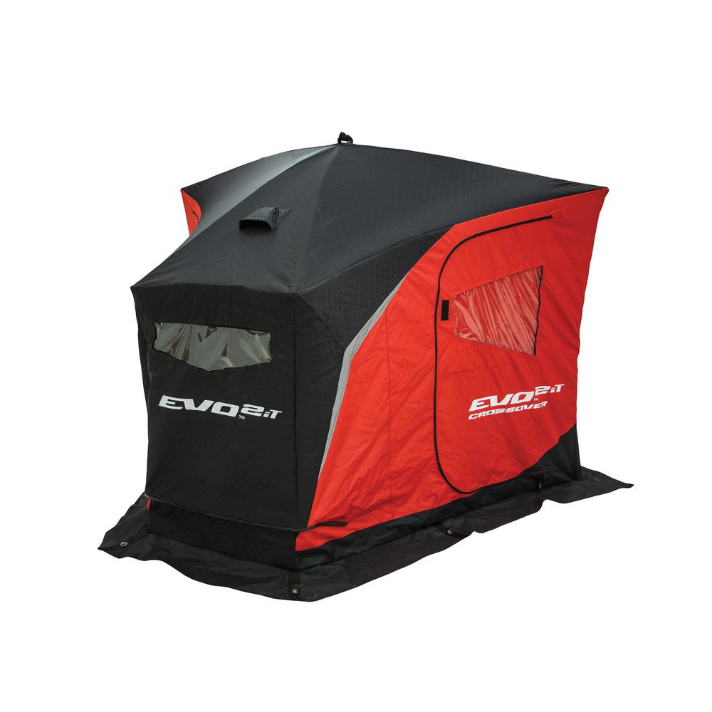 Eskimo EVO 2iT 2-Person Insulated Top Crossover Ice Shelter by Eskimo