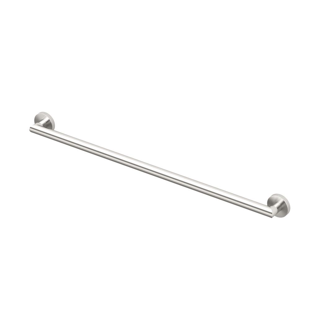 Gatco Glam, 36 in. Grab Bar in Satin Nickel976 The Home Depot