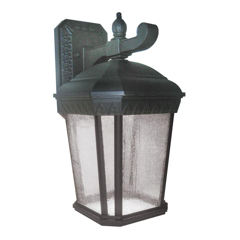 Aspects Bronson Black Outdoor Integrated Led Wall Lantern