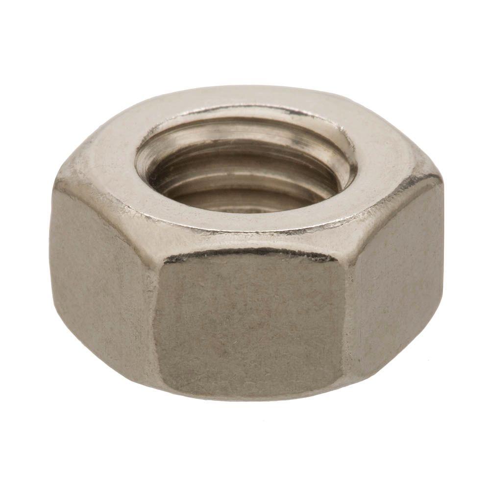 Everbilt 3/8 in.16 tpi Coarse StainlessSteel Hex Nut (100Piece per
