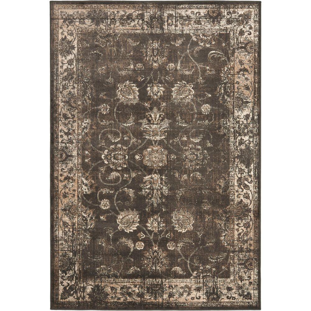 Safavieh Vintage Soft Anthracite 8 Ft X 11 Area Rug